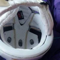 Giro ски каска 52-55.5 см, цвят бял, отлична+ подарък ръкавици, снимка 7 - Зимни спортове - 35558089