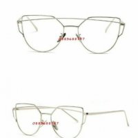 Diior дамски очила котешко око стъкла без диоптър защита UV400, снимка 8 - Слънчеви и диоптрични очила - 28019490