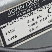 Бензинова самоходна косачка  JOHN DEERE, снимка 4 - Градинска техника - 38612529