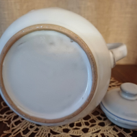 Керамичен чайник/кафеник, снимка 3 - Антикварни и старинни предмети - 44889368