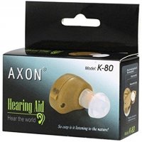 Слухов апарат AXON K-80, Регулиране на звука до 110 dB, Удобен и лесен за употреба, снимка 2 - Слухови апарати - 36687250
