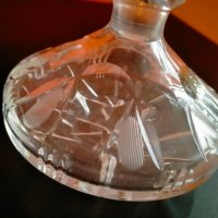 Кристална бутилка за парфюм , снимка 11 - Антикварни и старинни предмети - 39487637