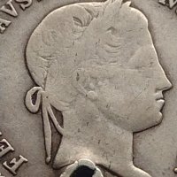 Сребърна монета 20 кройцера 1838г. Фердинанд първи Будапеща Австрийска империя 13700, снимка 3 - Нумизматика и бонистика - 42967775