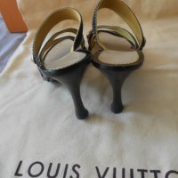 Дамски обувки сандали Louis Vuitton  W/ Logo, снимка 11 - Дамски елегантни обувки - 26841691