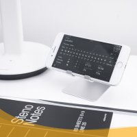 Поставка за мобилен телефон таблет Lamicall държач бизнес стойка подставка за бюро всички Android см, снимка 2 - Селфи стикове, аксесоари - 26896223