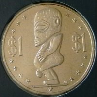 1 долар 1983, Острови Кук, снимка 1 - Нумизматика и бонистика - 38644936