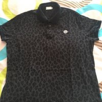 100 % Moncler polo t-shirt оригинална тениска унисекс, снимка 1 - Тениски - 26274176