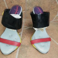 Дамски летни обувки, снимка 1 - Дамски обувки на ток - 36841472