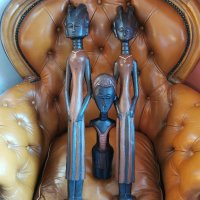 Африкански фигури Ашанти, снимка 1 - Антикварни и старинни предмети - 38655897