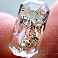 Уникален ултра рядък  петролен кварц диамант, снимка 10 - Други - 37715140