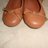 Кожени ниски обувки / балеринки Pieces, снимка 10 - Дамски ежедневни обувки - 26311768