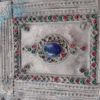 Голям възрожденски османски накит муска трепка сачан, снимка 2 - Антикварни и старинни предмети - 38398893