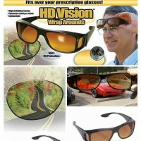 Очила за нощно шофиране HD VISION - 2 броя, снимка 1 - Слънчеви и диоптрични очила - 28908072