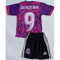 ДЕТСКИ ФУТБОЛЕН ЕКИП – ADIDAS REAL MADRID BENZEMA 9; размери: от 104 до 176 см., снимка 2 - Футбол - 37693462