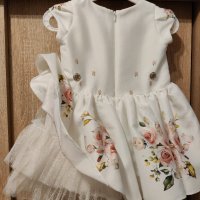 Бебешка рокля с флорален принт - JUNONA, снимка 8 - Бебешки рокли - 40419887