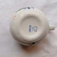 💕🧸Ръчно рисувана италианска малка керамична каничка за сметана Camer, снимка 2 - Аксесоари за кухня - 43899981