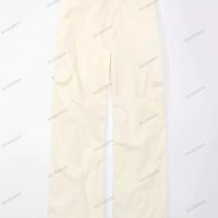 Дамски свободен прав панталон от рипсено кадифе в едноцветен цвят, 5цвята - 024, снимка 15 - Панталони - 43415803