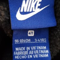 Ватиран суичер Nike 3-4 години, снимка 2 - Детски анцузи и суичери - 39774041