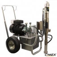 Машина за нанасяне на шпакловка и безвъздушно боядисване CIMEX HPS 12.220, снимка 3 - Други машини и части - 38046192