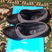 Елегантни обувки, естествена кожа, марка ELLE, снимка 2 - Дамски обувки на ток - 33599123