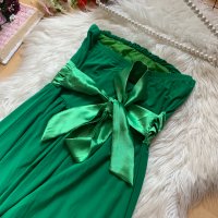 Зелена рокля, снимка 3 - Рокли - 33373069