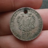 Сребърна монета 1/4 флорин 1839 , снимка 1 - Нумизматика и бонистика - 42958049