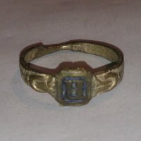 Старинен пръстен сачан ръчна изработка -59801, снимка 2 - Пръстени - 28937940