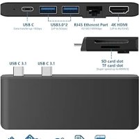 докинг станцията Surface Pro X Hub трансформира USB-C, снимка 1 - Друга електроника - 43929060