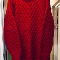 Прекрасна блуза-пуловер,овърсайз, снимка 4 - Блузи с дълъг ръкав и пуловери - 27549141