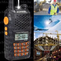 КОМПЛЕКТ 3 БР. РАДИОСТАНЦИИ BAOFENG UV-6R, снимка 6 - Екипировка - 44083976