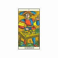 карти таро LOSCARABEO GOLDEN TAROT OF MARSEILLE нови  , снимка 3 - Карти за игра - 32692421