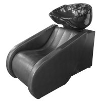 Нов ергономичен модел измивна колона М403 - черна/черно и крем бял, снимка 2 - Фризьорски столове - 39239557
