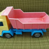 № 3871 стара пластмасова играчка - камион  - размер 26 / 10 / 13 см   - соц.период , снимка 8 - Други ценни предмети - 27706700
