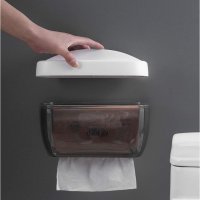 Водоустойчиво чекмедже за тоалетна хартия с поставка за телефон за баня, снимка 5 - Други стоки за дома - 42931525