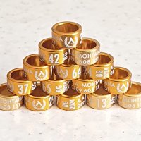 Алуминиеви пръстени 2024, снимка 3 - Гълъби - 35744648