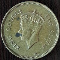 50 цента 1951, Цейлон, снимка 2 - Нумизматика и бонистика - 44110407