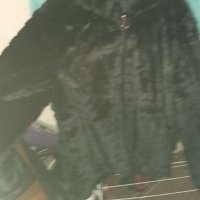 Черно Палто с цип, снимка 6 - Палта, манта - 38068352