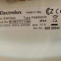 Продавам преден панел с платка за пералня Electrolux EWF 840, снимка 5 - Перални - 39236451