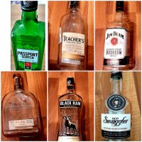 Шест бутилки от уиски за14лв, снимка 1 - Колекции - 39156015