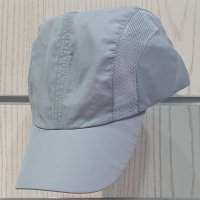 Нова изчистена дишаща шапка с козирка в сив цвят, шушляк, снимка 3 - Шапки - 37514801
