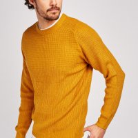нови пуловери горчица и маслина, снимка 1 - Пуловери - 27639604