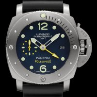 Мъжки  часовник  Panerai Luminor Submersible 1950 3 Days GMT “Pole2Pole”, снимка 1 - Мъжки - 32492565