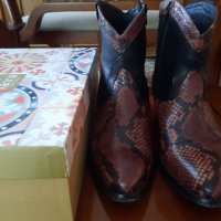 Нови испански боти естествена кожа 38 номер., снимка 1 - Дамски ежедневни обувки - 42990361