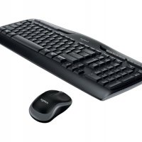 2 в 1 Комплект клавиатура и мишка Безжични Logitech MK330 Модерни компактни и удобни, снимка 4 - Клавиатури и мишки - 34932549