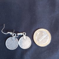 Етно обеци малка монетка, снимка 1 - Обеци - 28764923