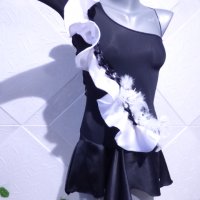 Детска рокля за латино танци в черно и бяло, снимка 13 - Детски рокли и поли - 38925800