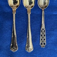 Сребърни лъжички, снимка 1 - Антикварни и старинни предмети - 43144091