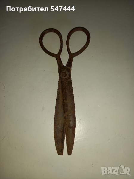 Стари ковани ножици, снимка 1