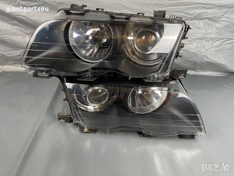 Фар ЛЯВ за БМВ е46 Ксенон 98-01 Headlights BMW e46, снимка 1
