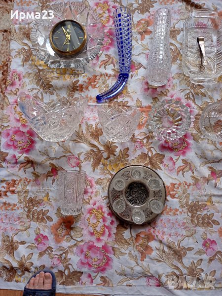 Кристални изделия от времето на СОЦ-А, снимка 1